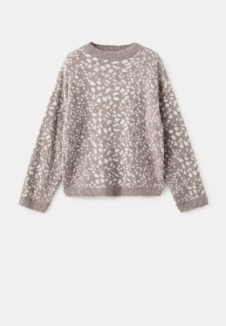Animal Print Sweater