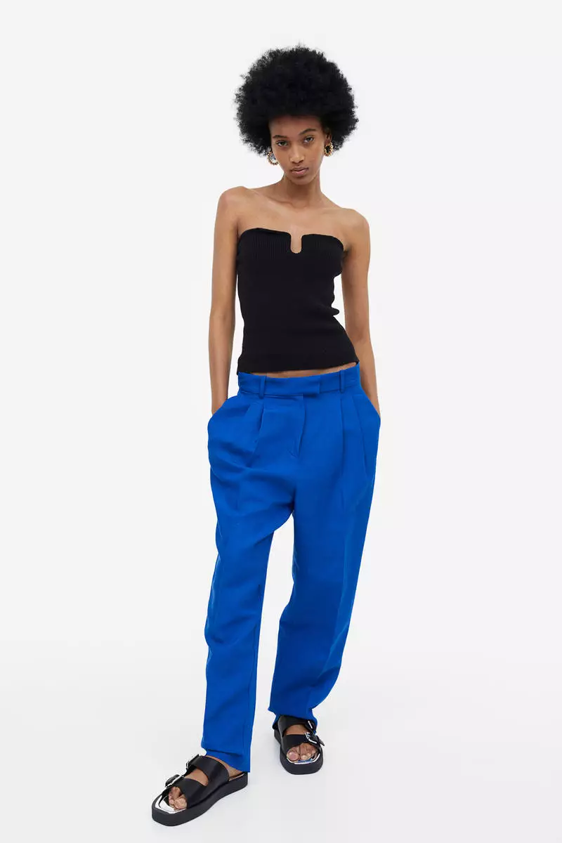 Hm high outlet waisted trousers