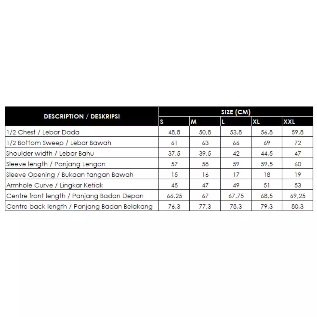 Minimal Zahra Tunic White Blue Warna WHITE BLUE