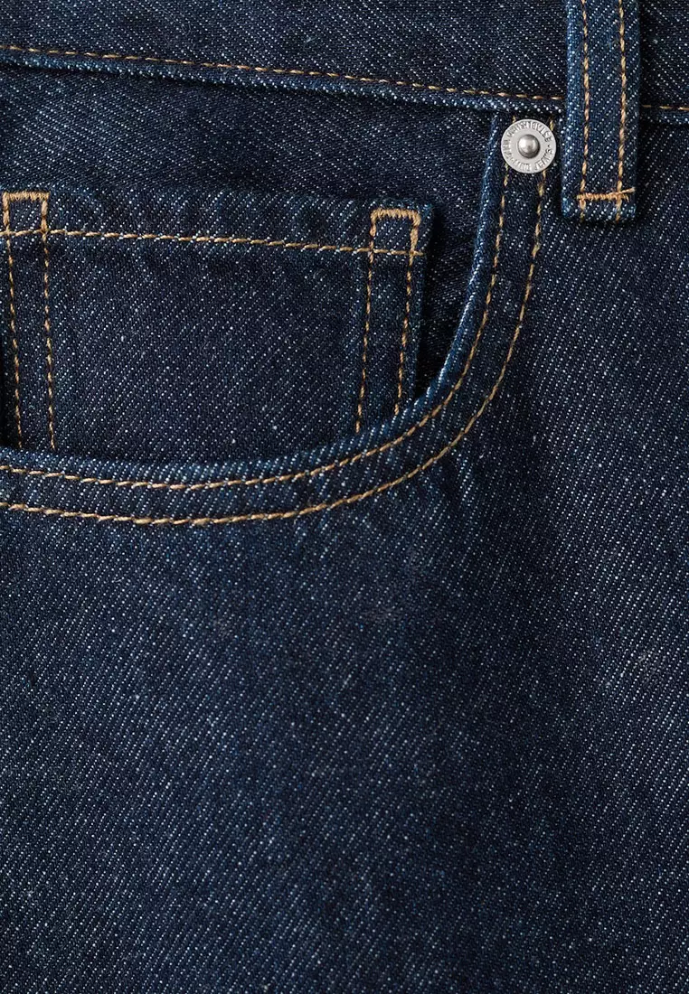 Straight Low-Waist Jeans