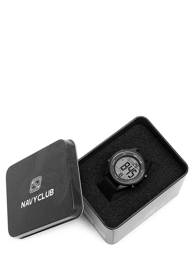 Navy Club Covert Jam Tangan Digital Unisex - Digital Watch