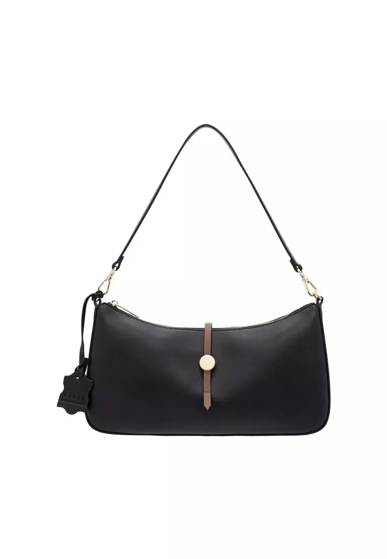 Buy HILLY Genuine Leather Erica Shoulder Bag 2023 Online ZALORA