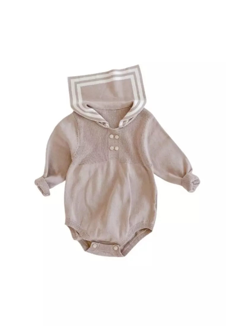 Aruko Romper - Brown