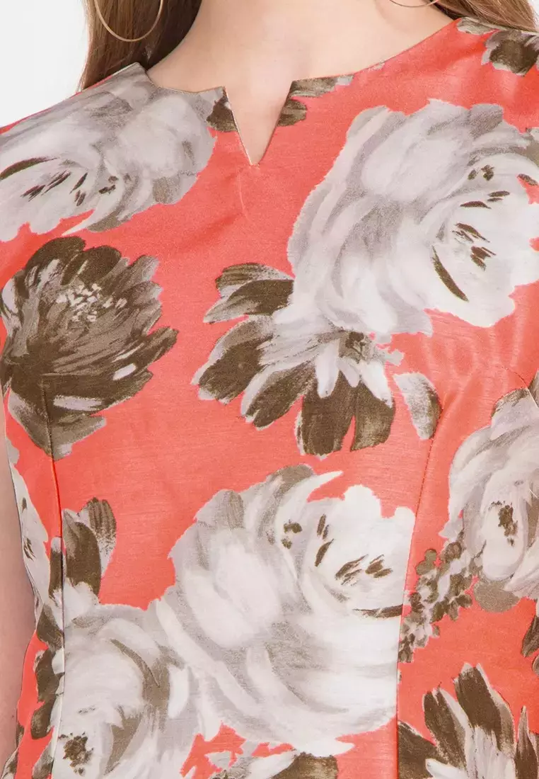 Chanira Davina Dress-Peach