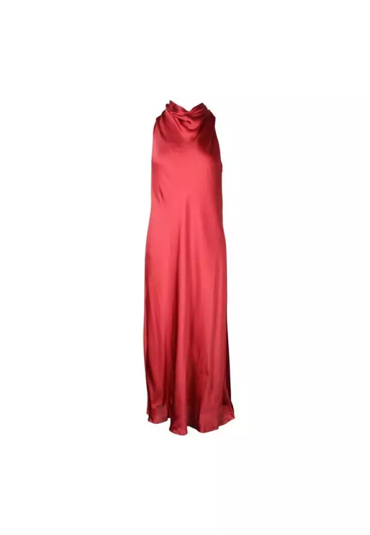 Buy Contemporary Designer Pre Loved CONTEMPORARY DESIGNER Red Silk