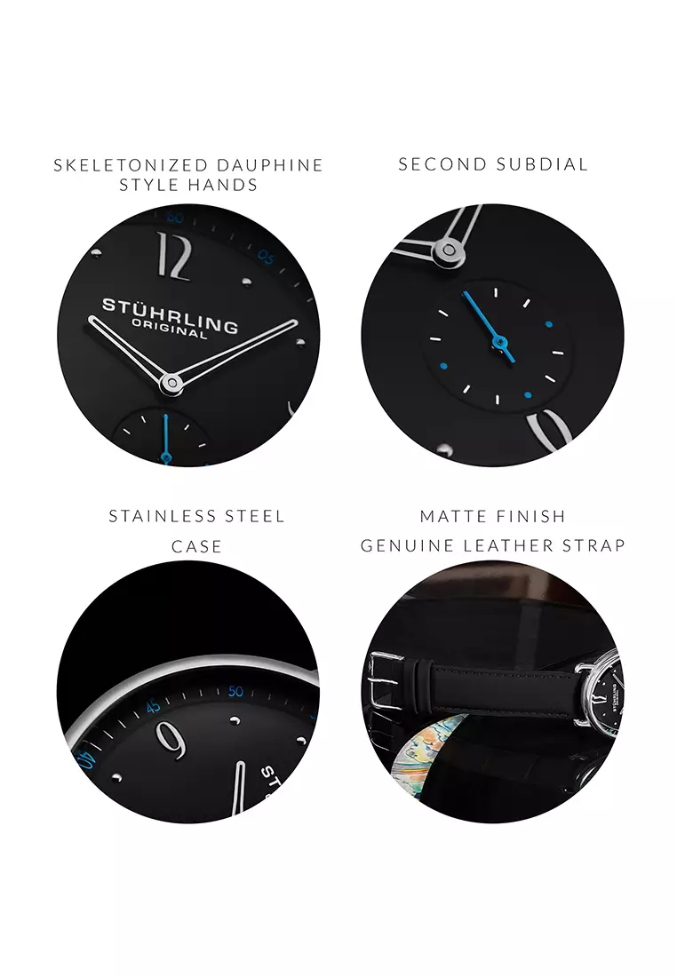 Stuhrling Original Symphony 857-03 Jam Tangan Pria Quartz Analog