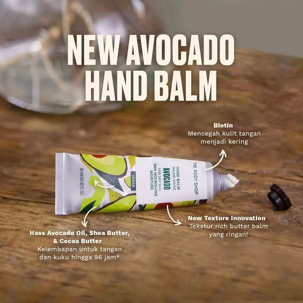 Avocado Hand Balm Hand Cream 30ml