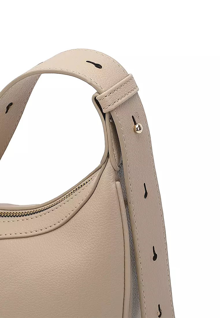 Women's Shoulder Bag / Sling Bag / Crossbody Bag (Tas Bahu / Tas Selempang Wanita) - Krem