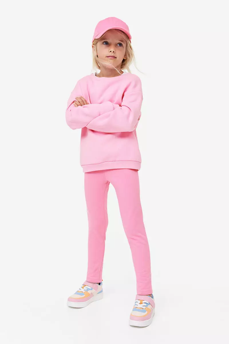 Girls cotton shop leggings