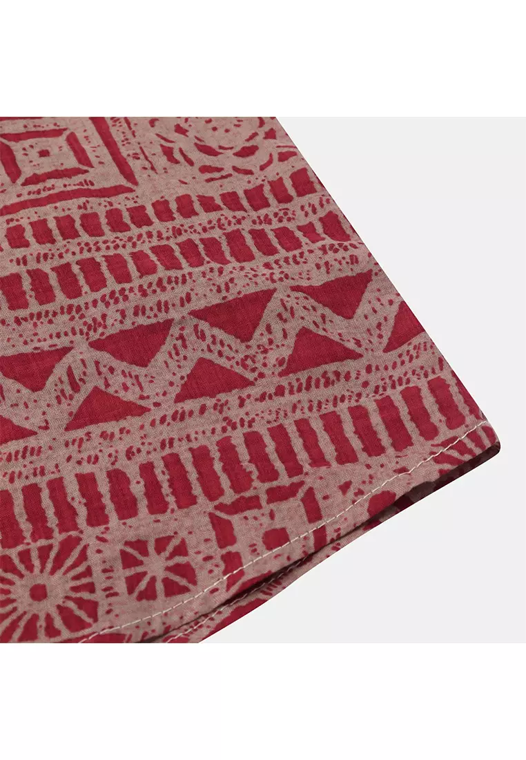 Printed Short-Sleeved Shirt YL5820