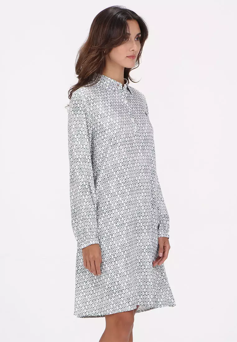 GDS STRUMMER DRESS WHITE