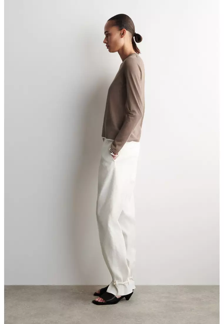 LAYERED KNITTED LONG-SLEEVED TOP
