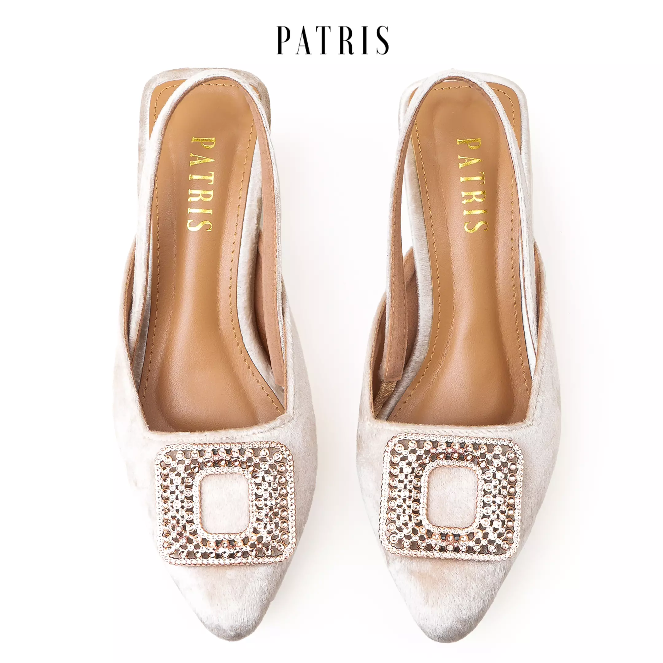 PATRIS Marigold Mules Wanita Heels / Hak 3 Cm