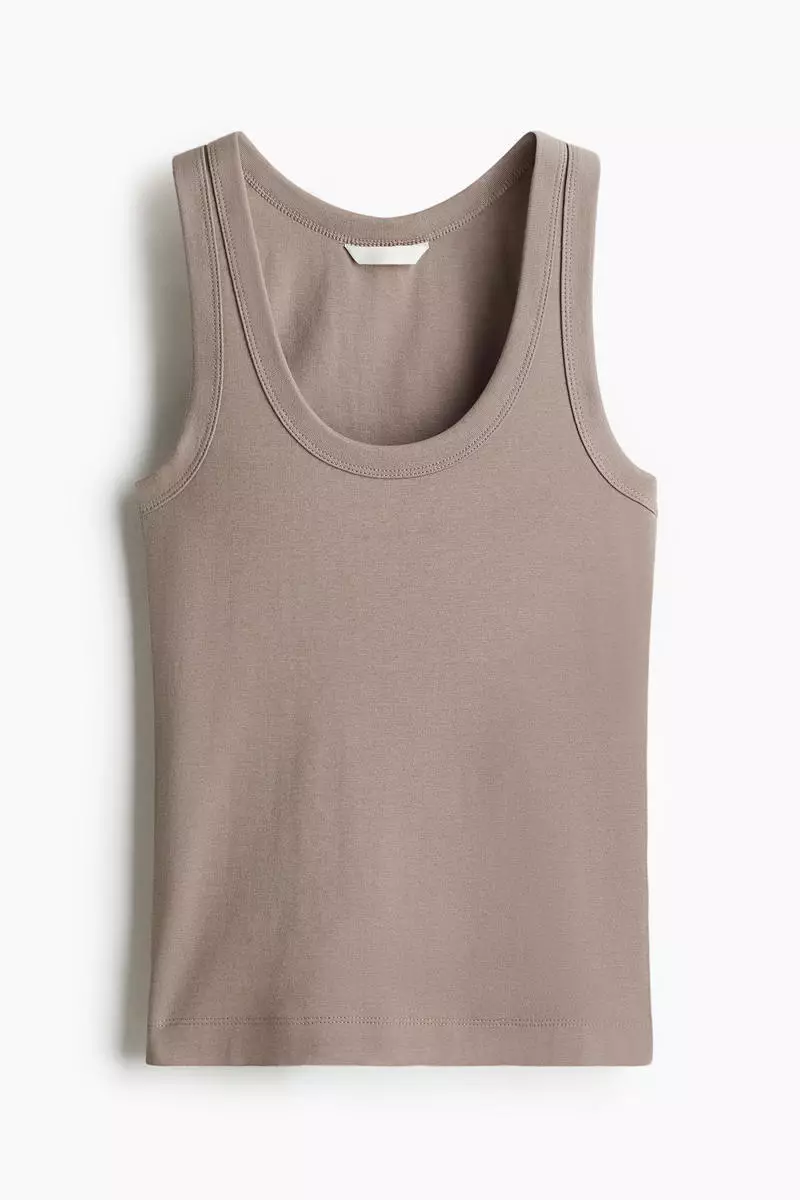 Fitted vest top