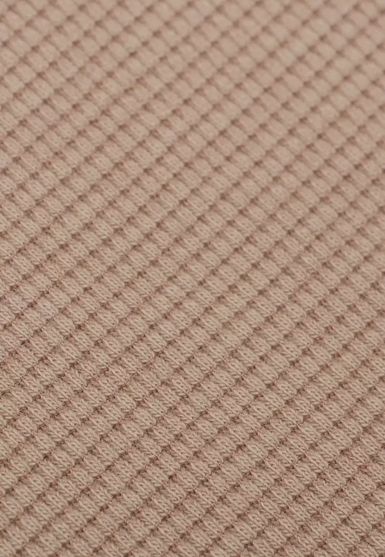 Men's Stretch Waffle Polo