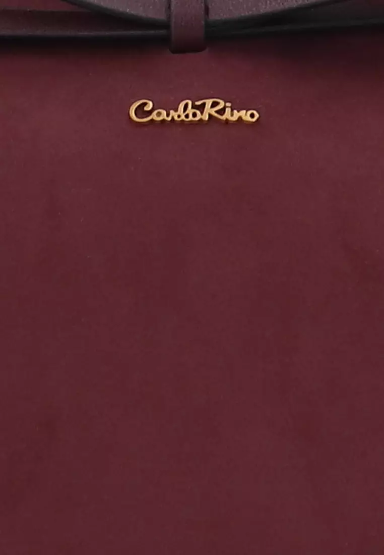 CR Valeria Tote Bag - Maroon