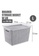 HOUZE grey [SET OF 3] HOUZE Braided Storage Basket with Lid (Large) 28911HL9E6E1D9GS_4