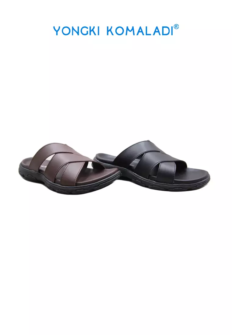 [ ORIGINAL ] YONGKI KOMALADI SANDAL OL-ESRF477-23 COFFEE