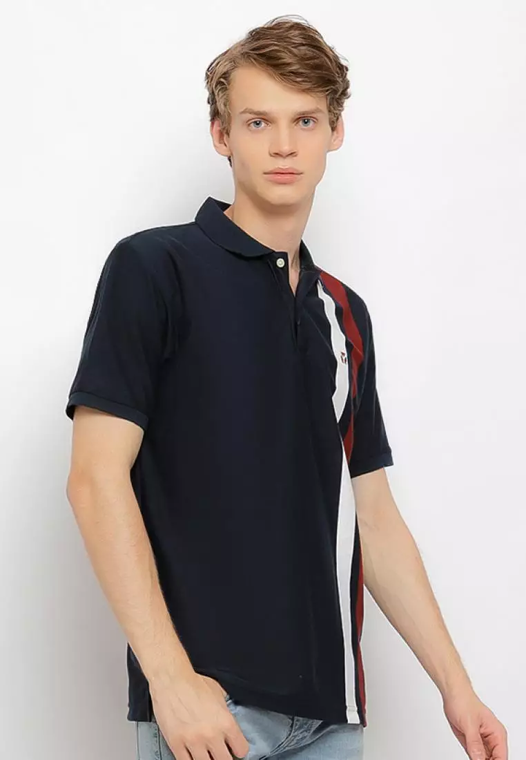 MATSUDA Kaos Polo Shirt Pria Kerah Chiyoda