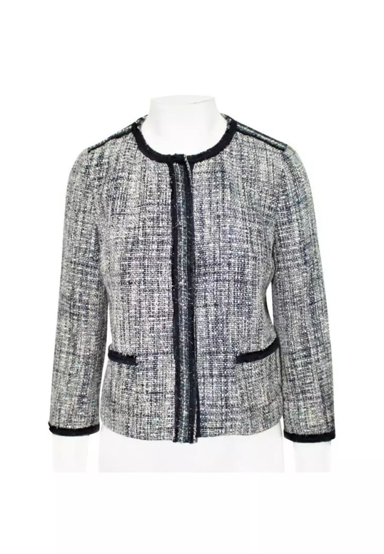 Pre Loved CONTEMPORARY DESIGNER Tweed Jacket