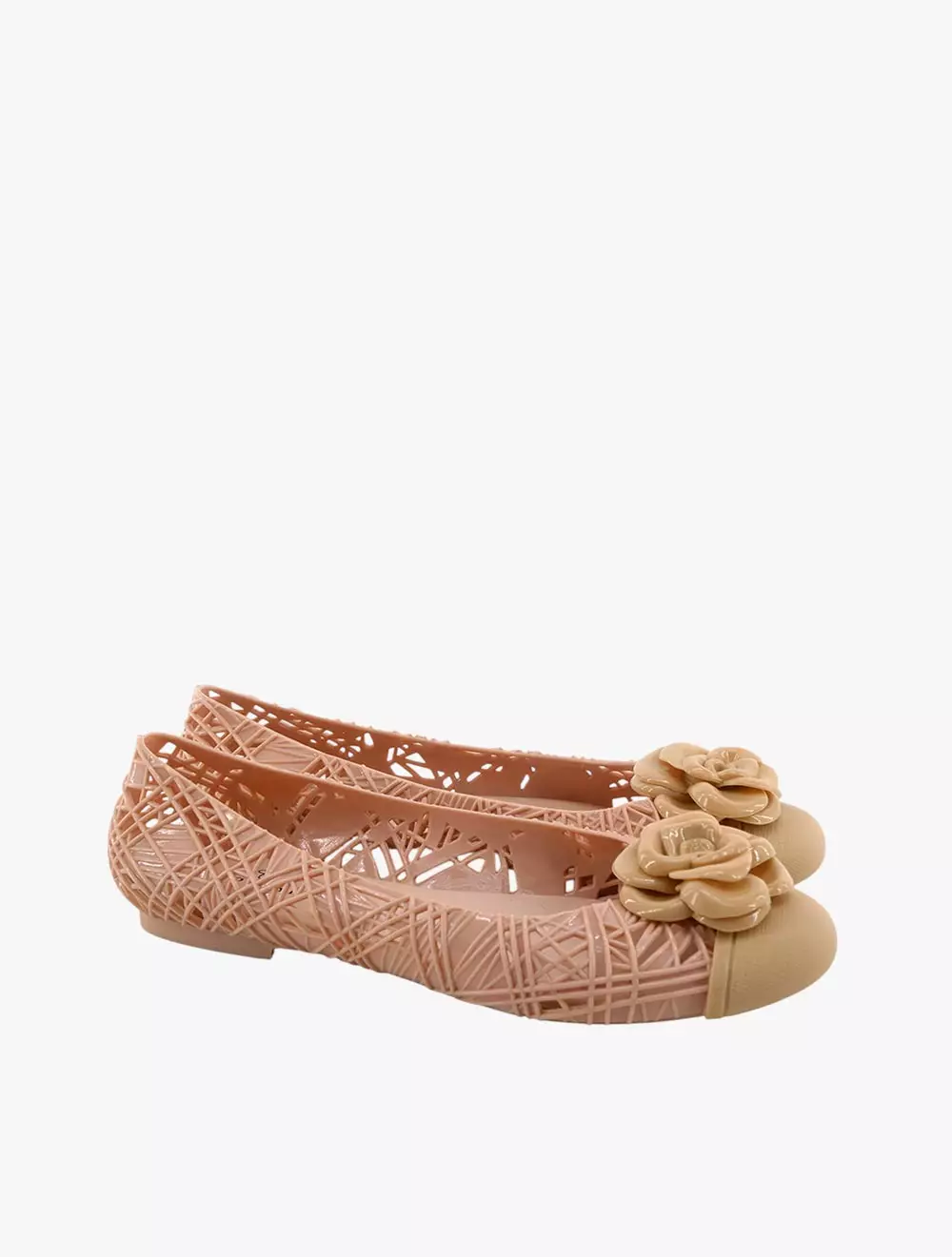 Payless Chrissie Womens Sarai Jelly Flats - Cream_15