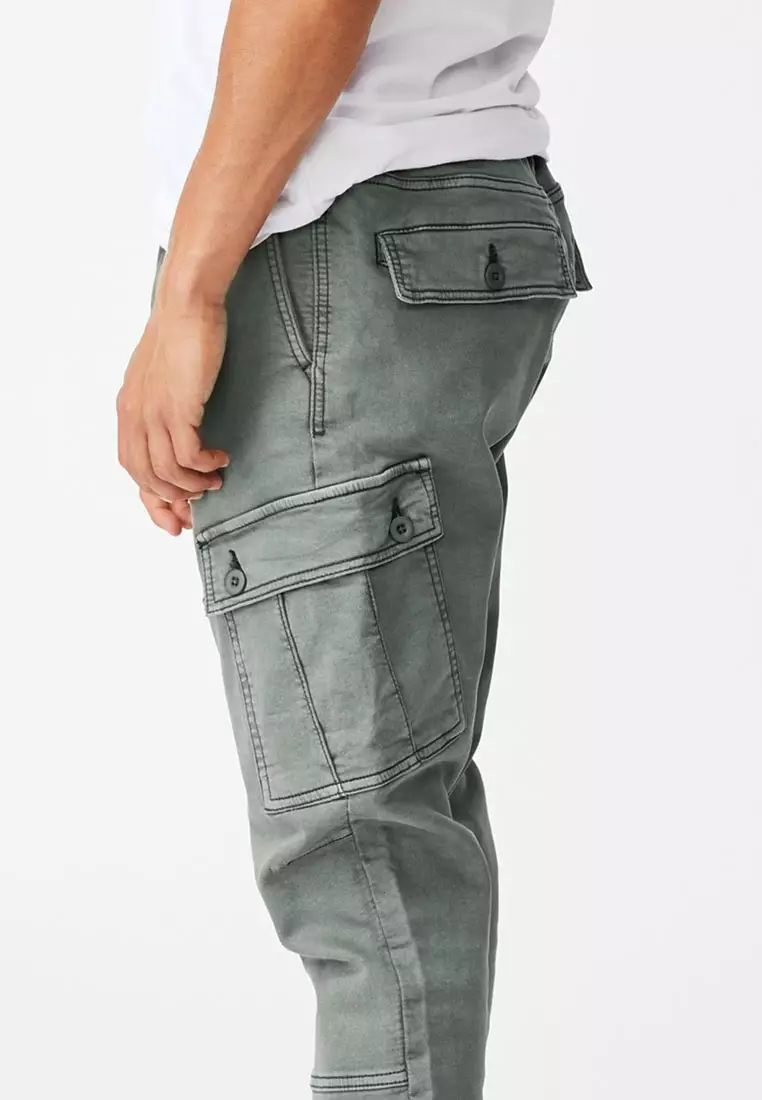 Buy Cotton On Military Cargo Pants 2024 Online ZALORA Singapore