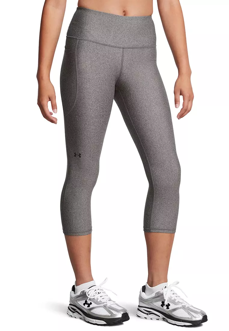 Techno Side Zip Capri in Alabaster