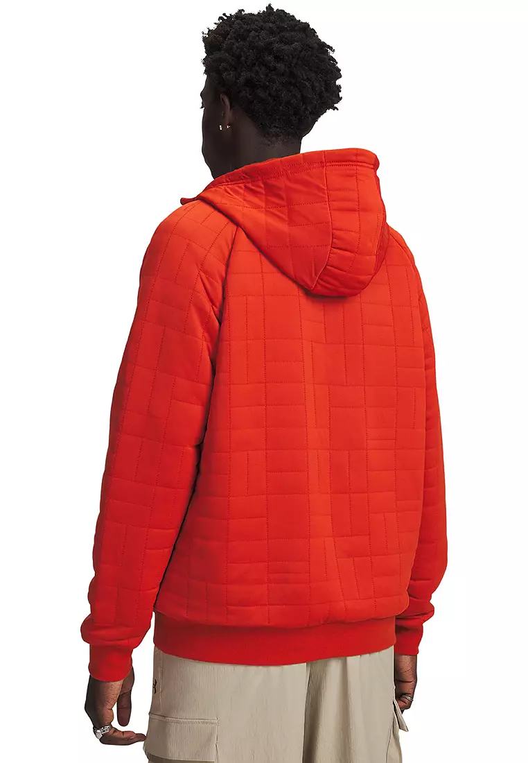 Unstoppable Fleece Textured Men's Full Zip Jacket