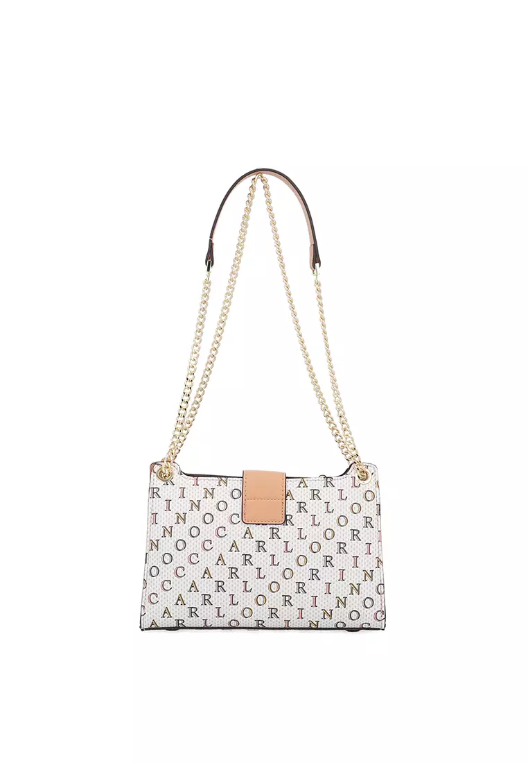 Elevate C 2 Way Shoulder Bag - Dark Beige