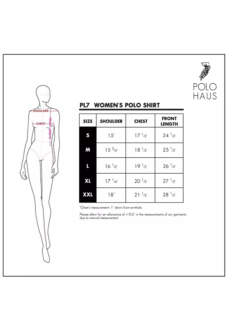 Polo Haus - PL7 Women’s S/Sleeve Polo Shirt