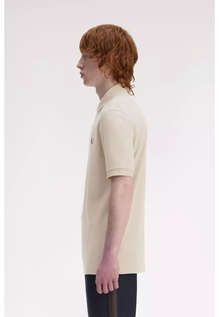 Fred Perry M6000 The Fred Perry Shirt (Warm Oat / Burnt Tobacco)