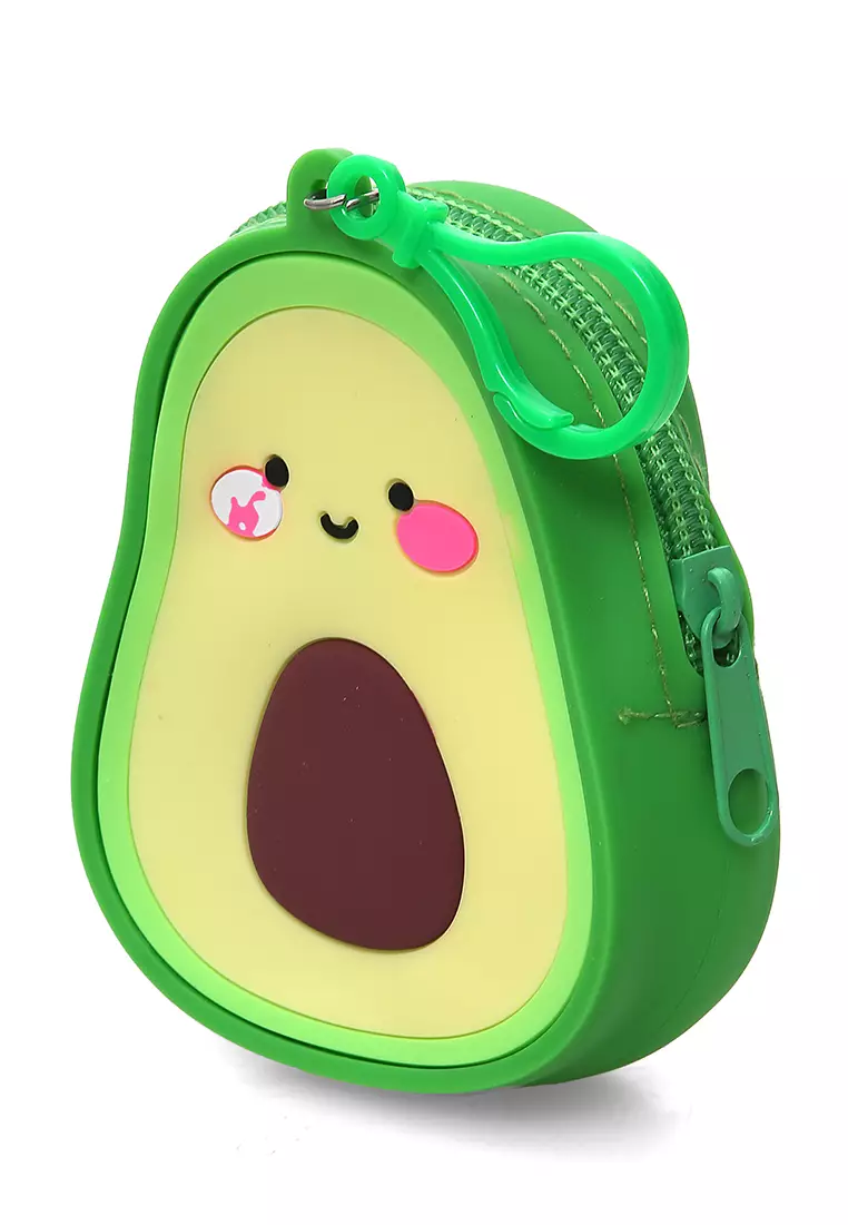 Chloe Dompet Jelly Anak Unisex Coin Purse Uniqe Design Material Silicone ORIGINAL - Green