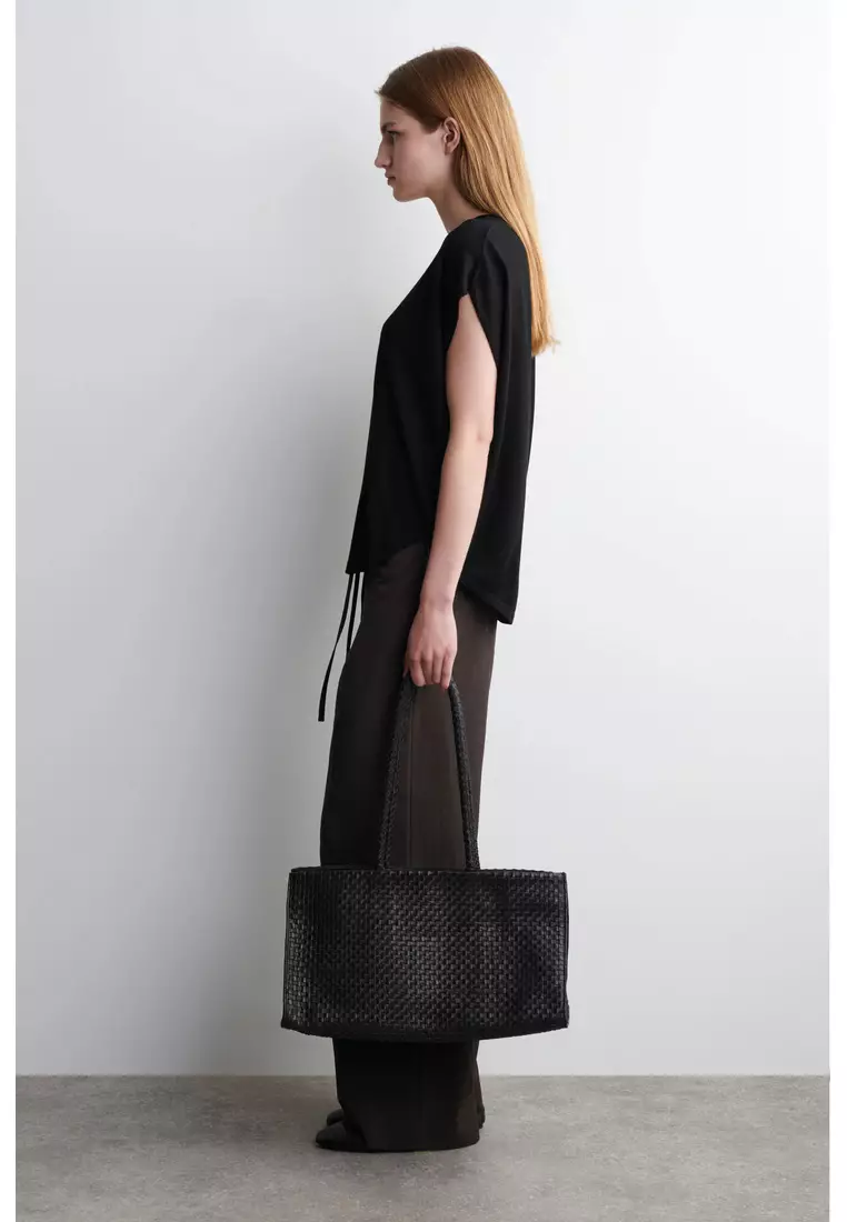 CIRCLE-CUT MERINO WOOL TOP