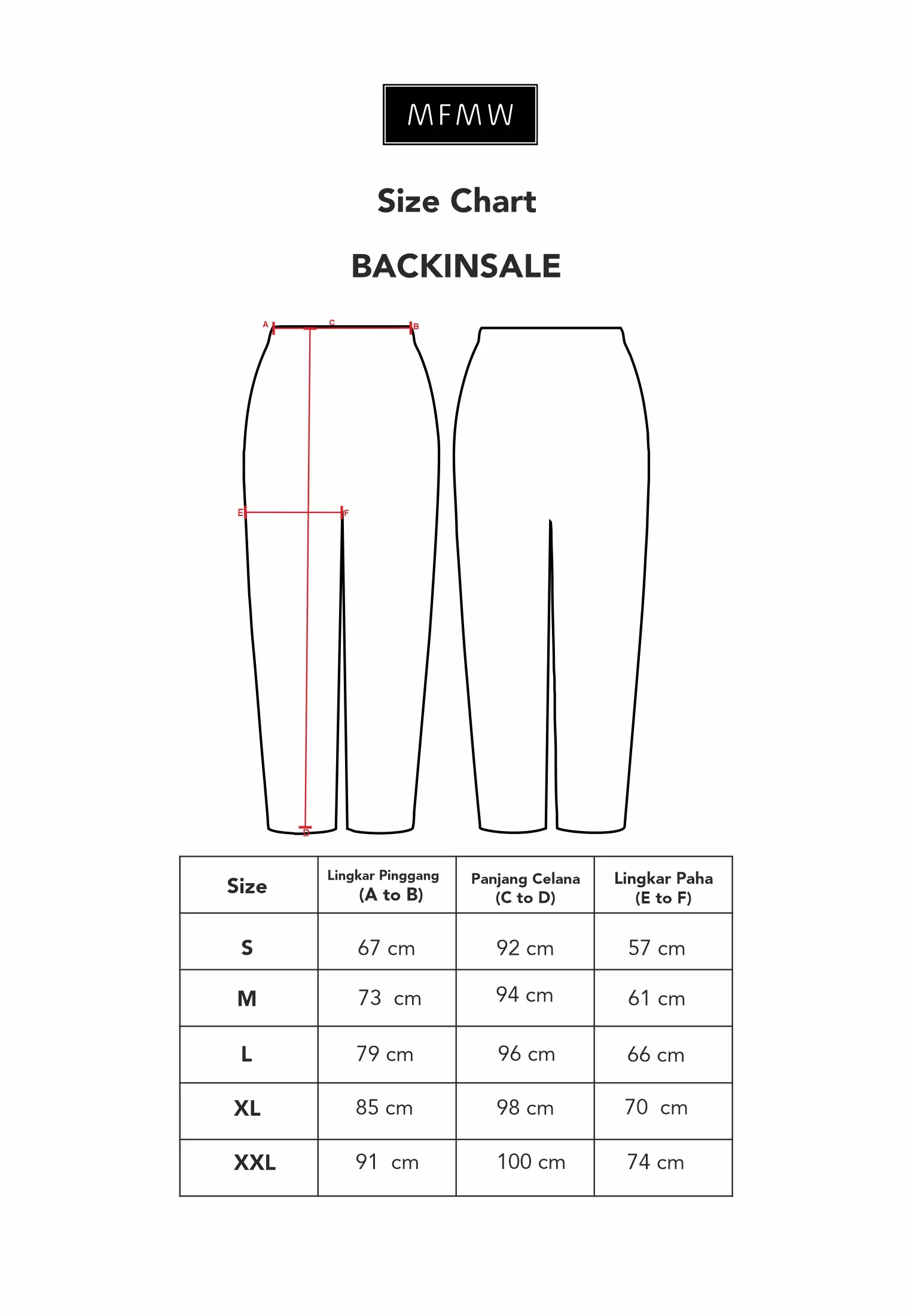 MFMW Backinsale Celana panjang Grey Motif Kotak