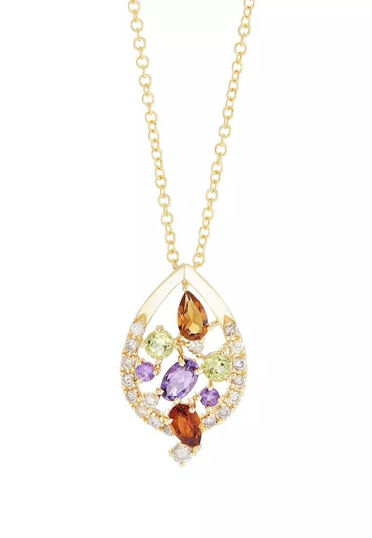 Buy HABIB HABIB Chic Collection Multi Coloured Gemstone Diamond