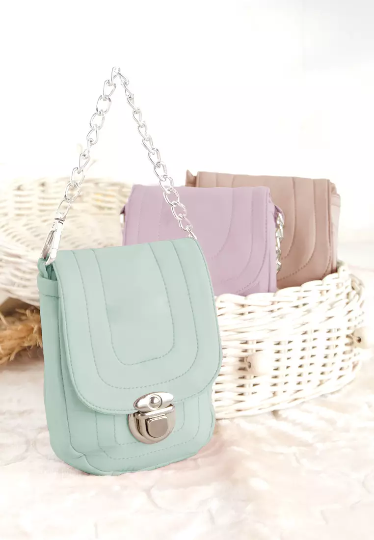 Cotton Bee - Mala Prayer Set | Mukena Terusan | Mukena Dewasa 2in1 - Neo Mint