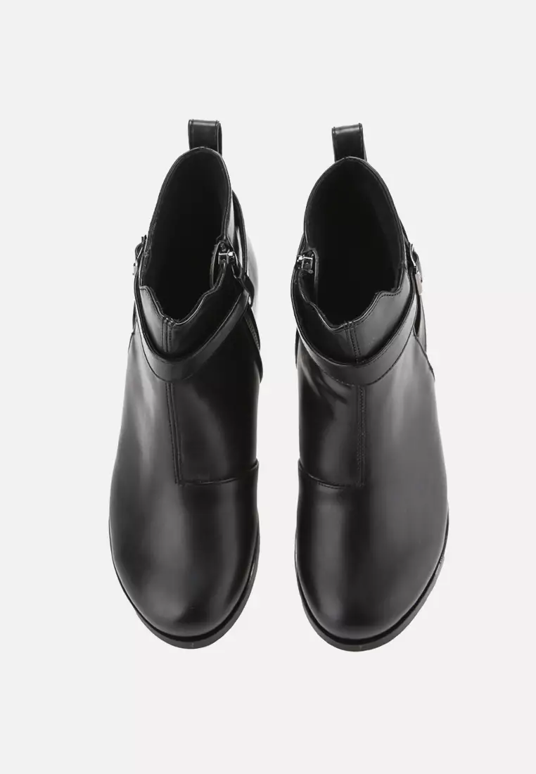 Laurensia Sepatu Boots Wanita Guinine Leather