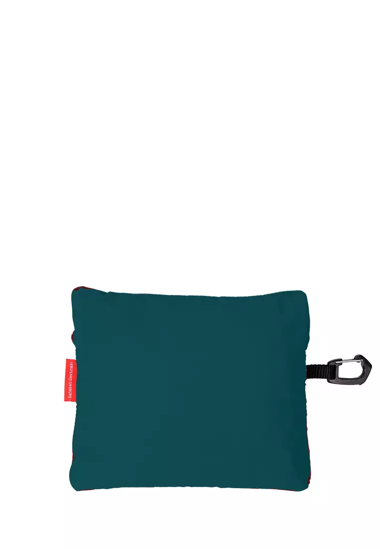 Bagasi Lipa Duffle Bag 20L - Petrol/Red