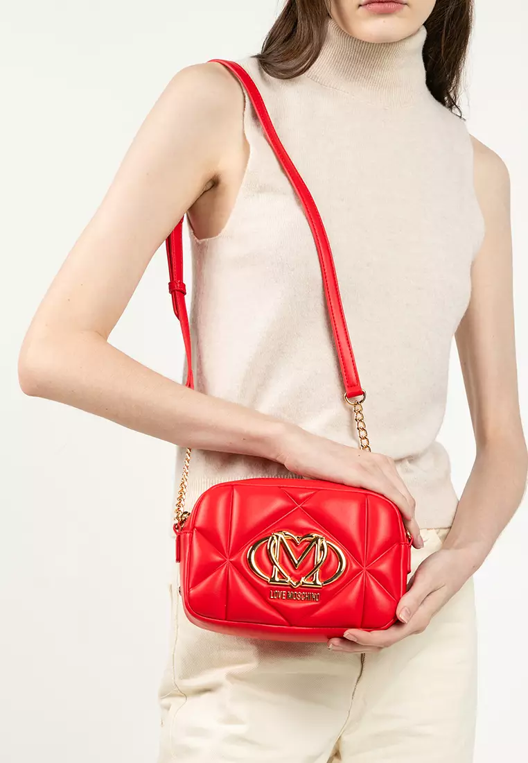 Embossed Quilted Crossbody Bag (nt)