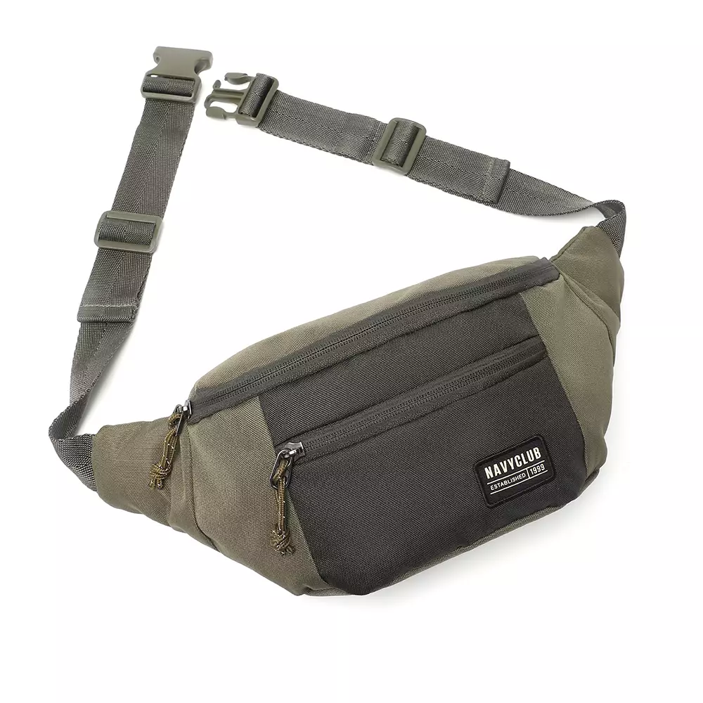 Navy Club Tas Pinggang GJJF Waist Bag - Tas Pria Wanita Crossbody Bags Tas Outdoor