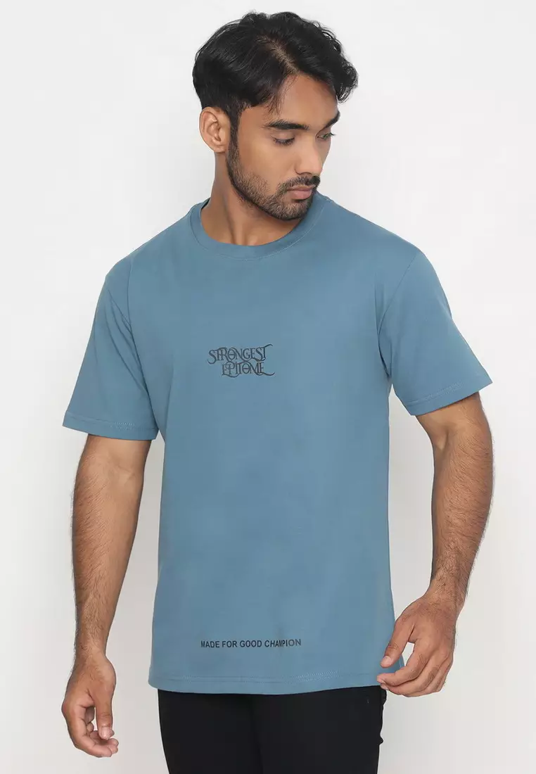 NX T-Shirt Cotton Combed Tebal Pria 207370101