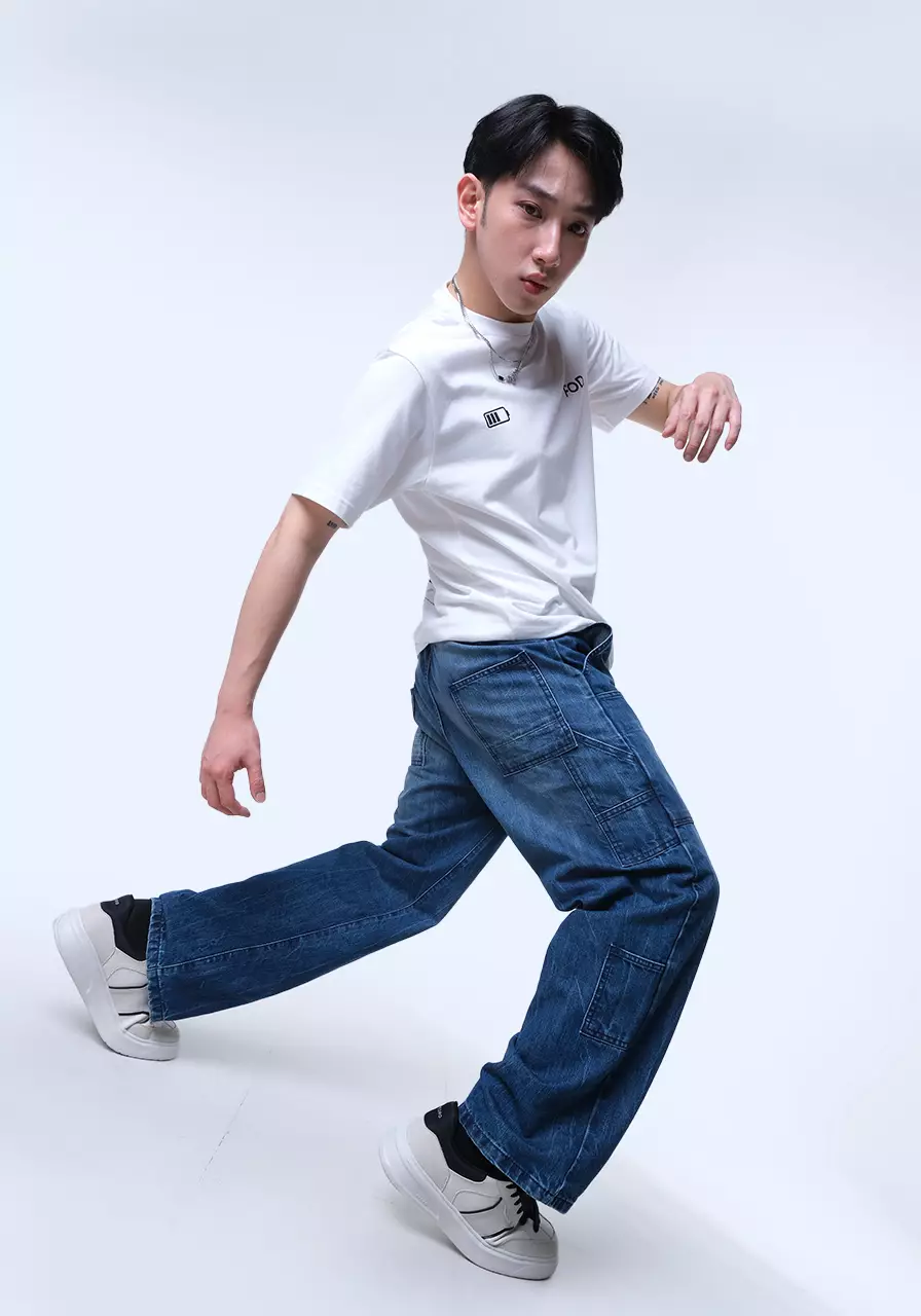 Celana Jeans Carpenter Mason Dark Blue