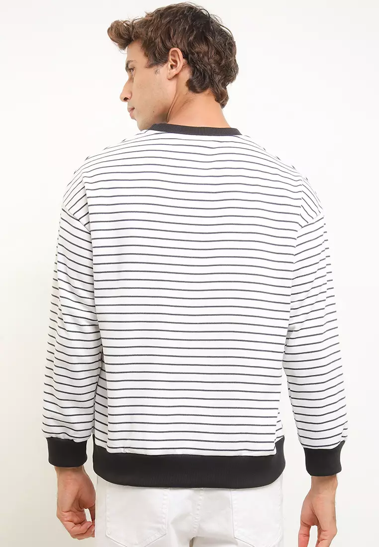 Sweater Lengan Panjang Long Sleeve Print