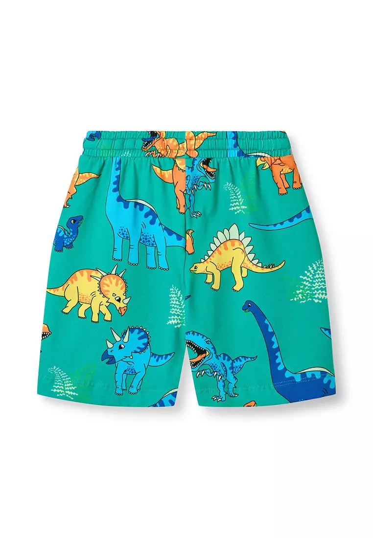 Shorts with dinosaurs