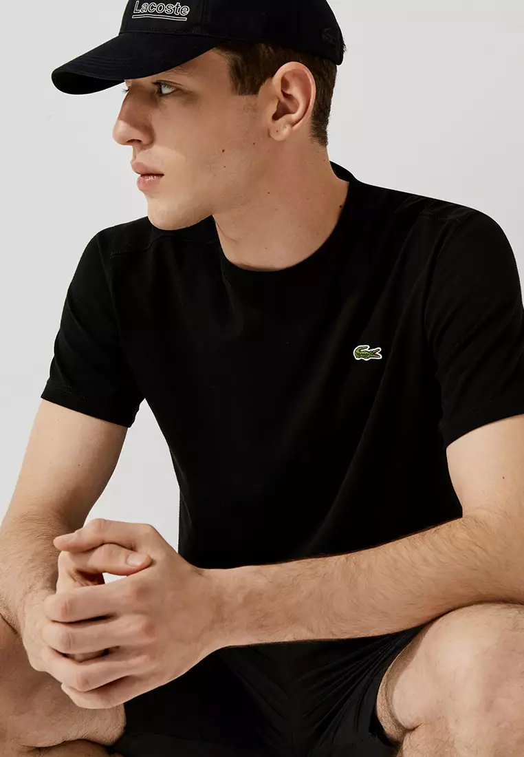 Men’s LacSport Crew Neck Breathable CottonBlend Tshirt