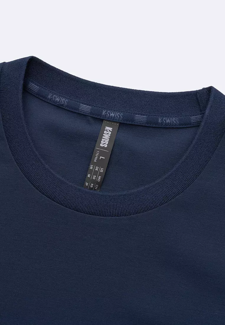 男裝 K-SWISS LOGO 防曬抗UV涼感T裇