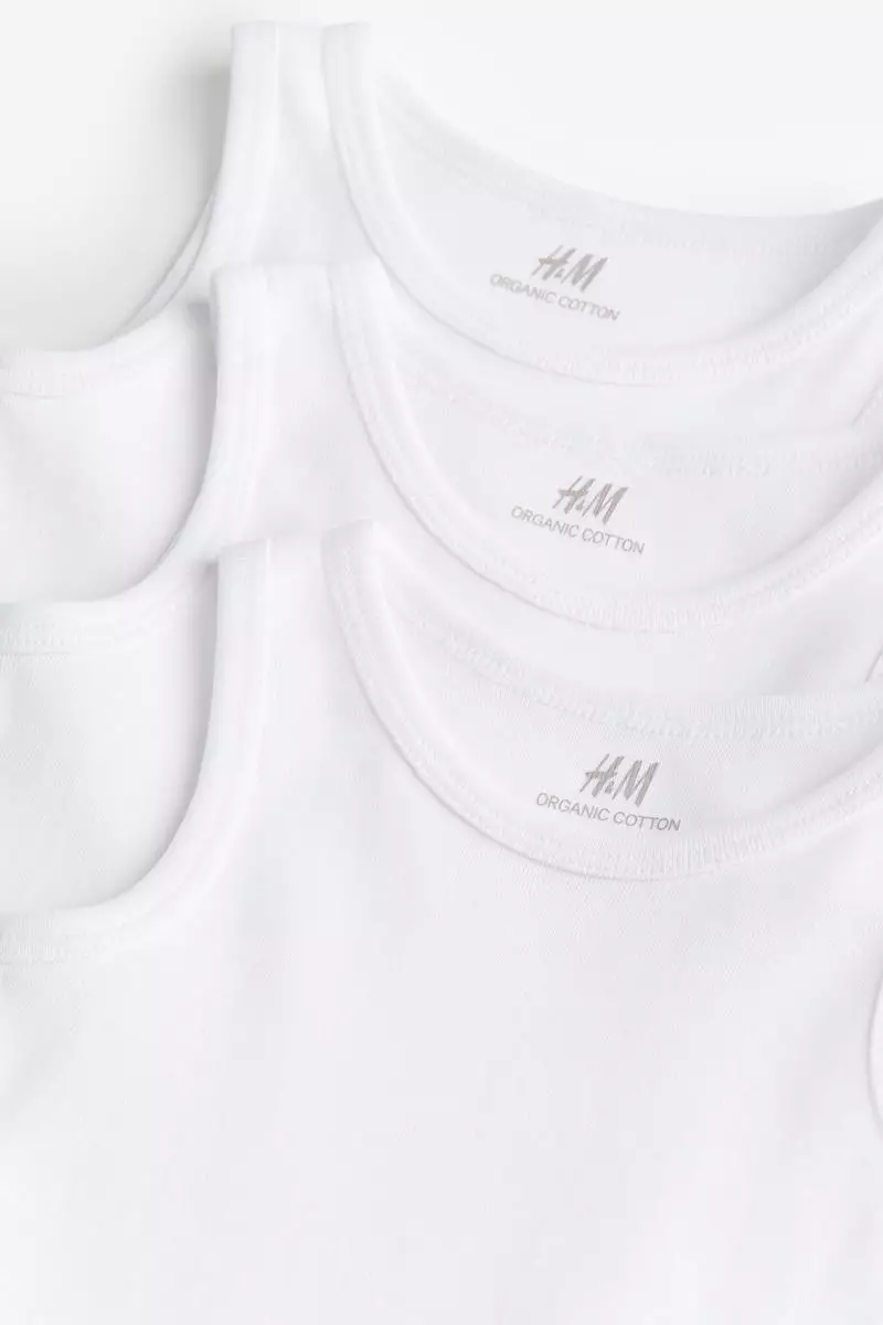 3-pack cotton bodysuits
