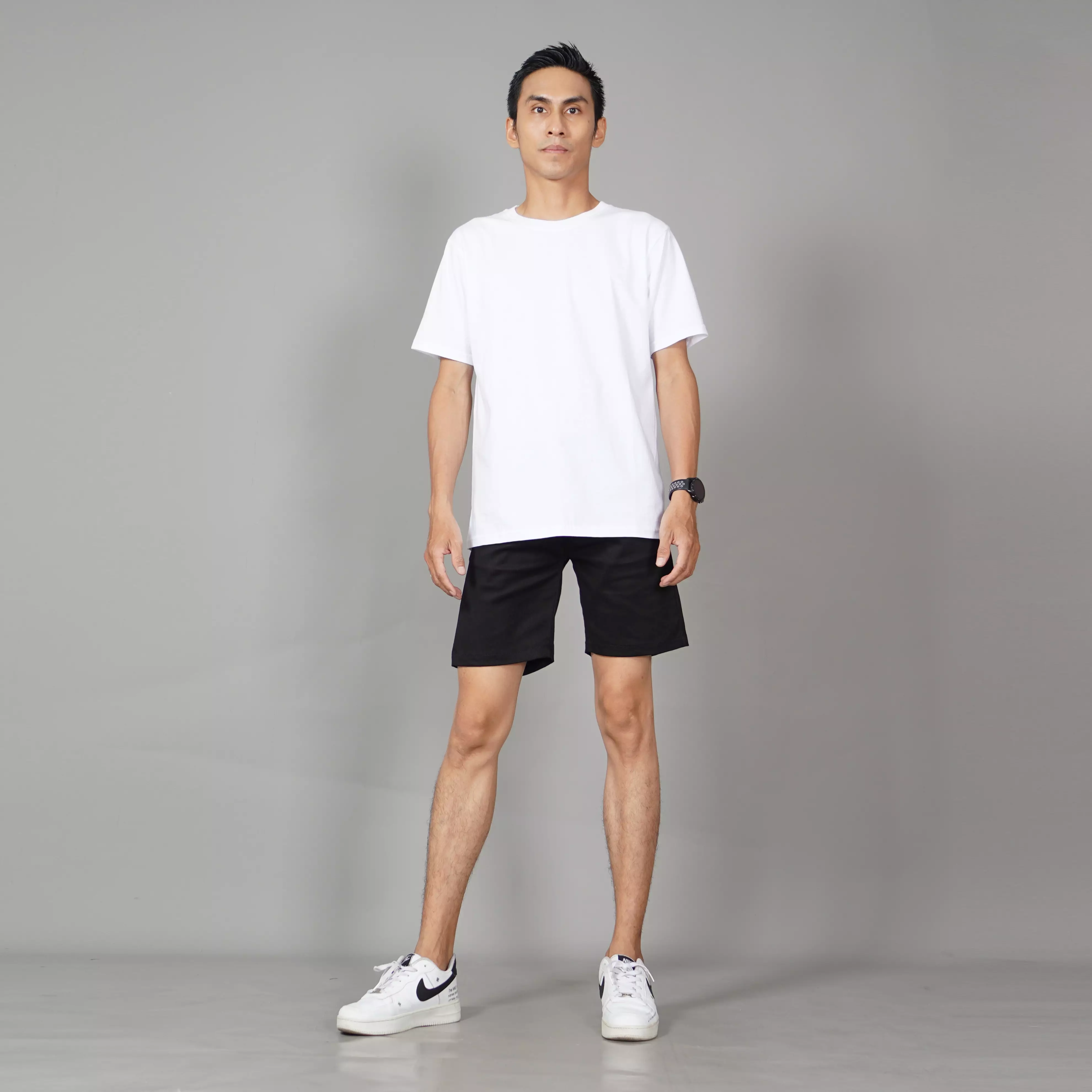  FREDY Celana Chino Pendek Pria Chino Pants Pendek Pria Celana Pria - HITAM