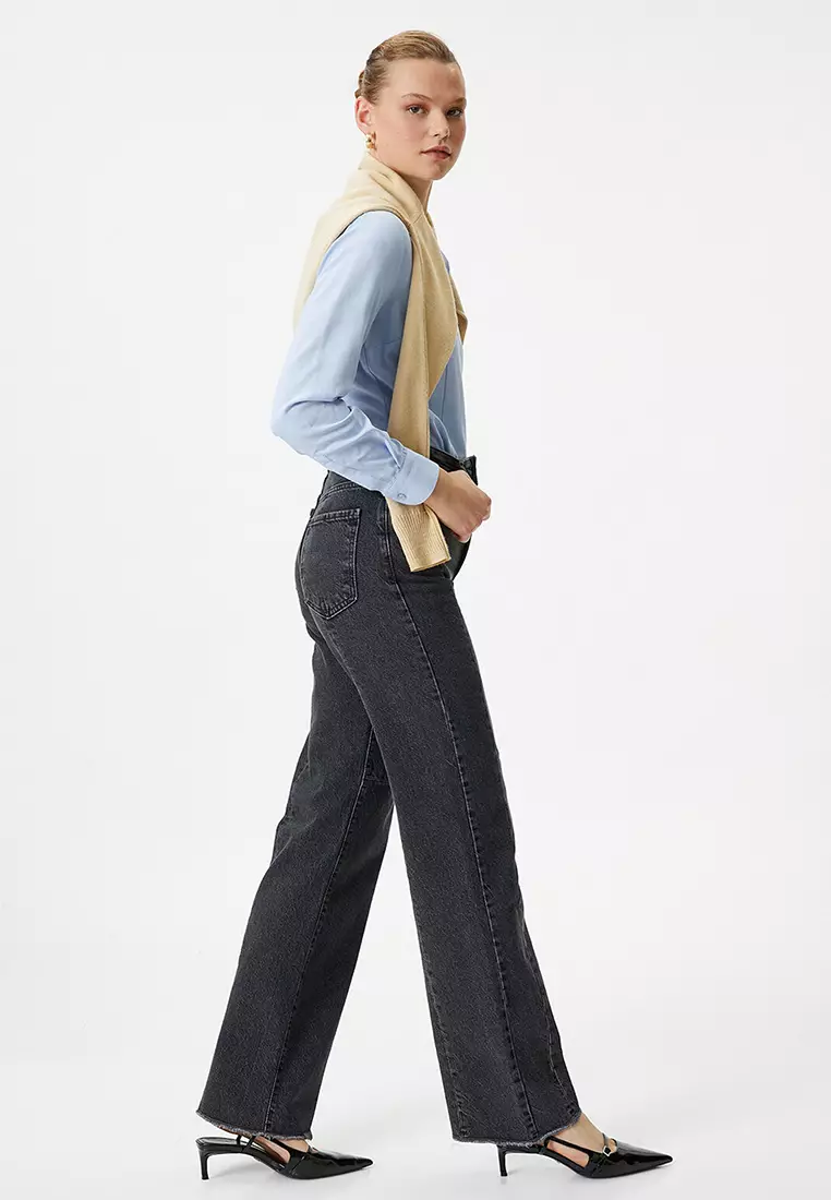 Nora High Waist Panel Jeans