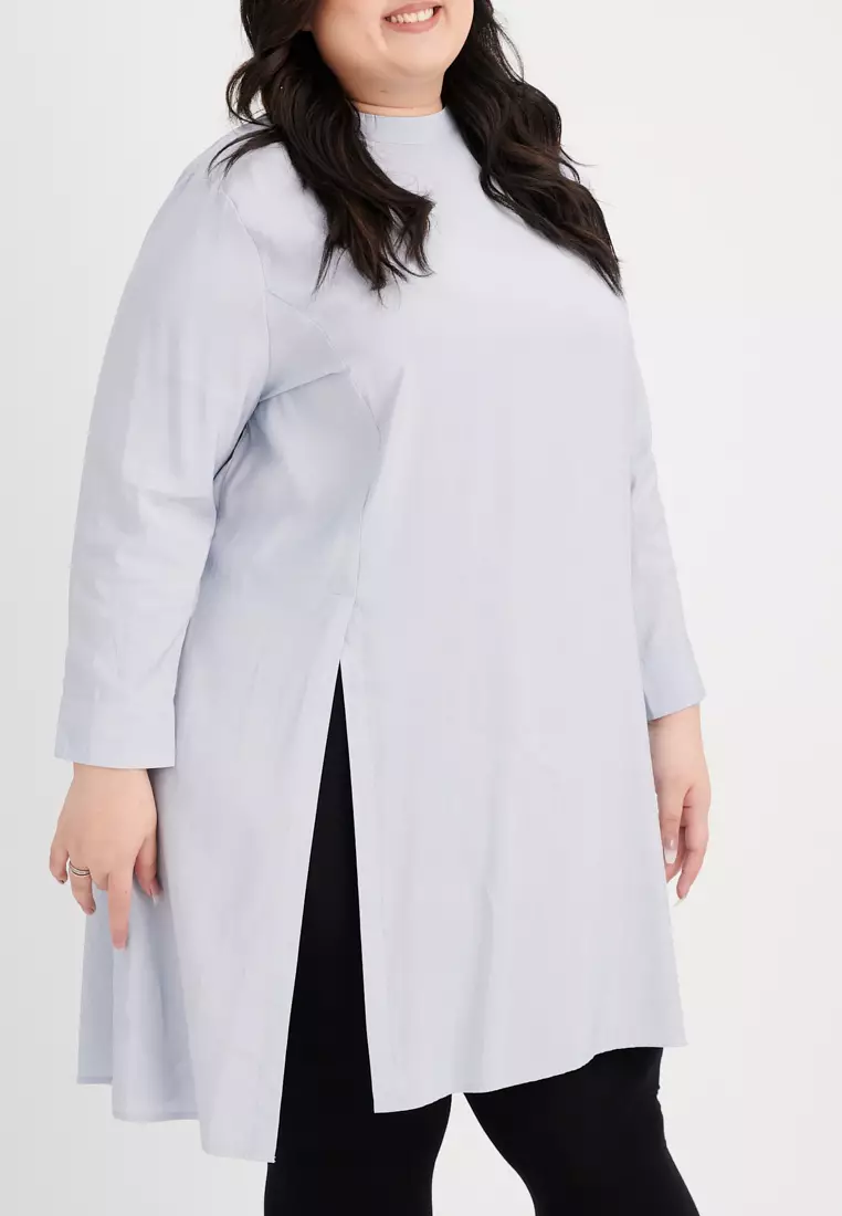 Lilian Long Tunic Blouse